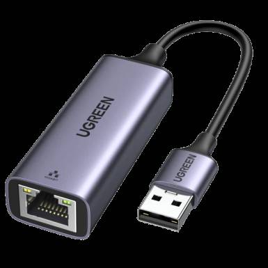 UGREEN USB 3.0 A To Gigabit Ethernet Adapter Grey 50922