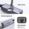 UGREEN USB 3.0 A To Gigabit Ethernet Adapter Grey 50922