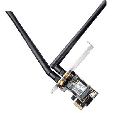 Cudy WE3000 AX5400 Tri-Band Wi-Fi 6 PCIe Adapter WE3000 Cudy WE3000 AX5400 Tri-Band Wi-Fi 6 PCIe Adapter WE3000