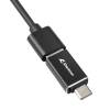 Sharkoon 3-Port USB3.2 Aluminium Hub + RJ45 Ethernet Adapter Black 4044951037575