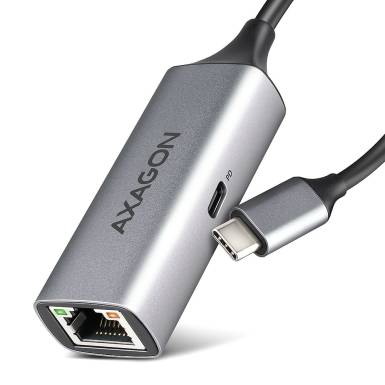 AXAGON ADE-TXPD USB-C Gigabit Ethernet Adapter ADE-TXPD AXAGON ADE-TXPD USB-C Gigabit Ethernet Adapter ADE-TXPD