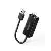 UGREEN CR110 USB-RJ45 Hálózati Adapter Black UG20254
