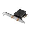 Asus PCE-BE92BT WiFi 7 PCI-E Adapter with 2 external antennas and magnetized base PCE-BE92BT