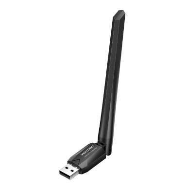 Vention KDTB0 AC650 USB Wi-Fi Dual Band Network Adapter With High Gain Antenna Black KDTB0 Vention KDTB0 AC650 USB Wi-Fi Dual Band Network Adapter With High Gain Antenna Black KDTB0