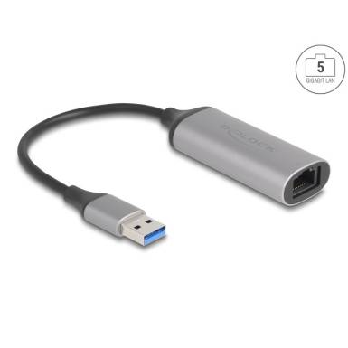 DeLock USB Type-A 5 Adapter to 5 Gigabit LAN 81571 DeLock USB Type-A 5 Adapter to 5 Gigabit LAN 81571