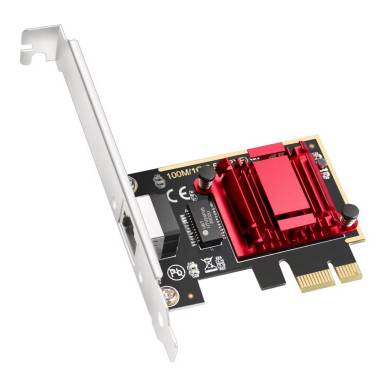 Cudy 2.5Gbps PCI-E Ethernet Adapter PE25 Cudy 2.5Gbps PCI-E Ethernet Adapter PE25
