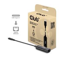 Club3D USB 5Gbps Type-C to RJ45 Ethernet M/F Black CAC-2530