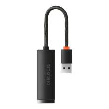 Baseus Baseus Lite Series USB &ndash; RJ45 h&aacute;l&oacute;zati adapter Black WKQX000001