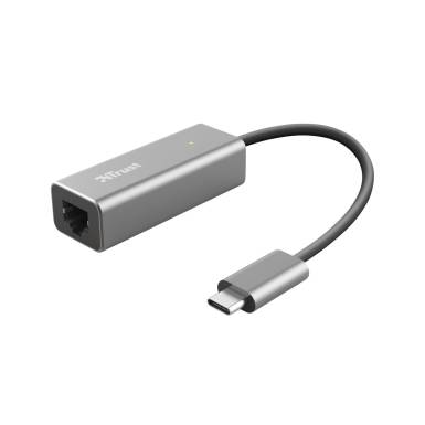 Trust Dalyx USB-C to Ethernet Adapter Silver 23771