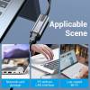 Vention USB-C to Gigabit Ethernet Adapter Grey CFNHB