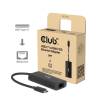 Club3D USB‑C to RJ45 10G Ethernet Black CAC-2531