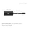 Club3D USB‑C to RJ45 10G Ethernet Black CAC-2531