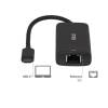 Club3D USB‑C to RJ45 10G Ethernet Black CAC-2531