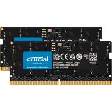 Crucial 32GB DDR5 5600MHz Kit(2x16GB) SODIMM CT2K16G56C46S5 Crucial 32GB DDR5 5600MHz Kit(2x16GB) SODIMM CT2K16G56C46S5