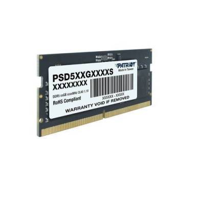 Patriot 32GB DDR5 4800MHz SODIMM Signature Line PSD532G48002S Patriot 32GB DDR5 4800MHz SODIMM Signature Line PSD532G48002S