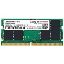 Transcend 16GB DDR5 5600MHz SODIMM JM5600ASE-16G Transcend 16GB DDR5 5600MHz SODIMM JM5600ASE-16G