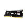 G.SKILL 32GB DDR5 5600MHz SODIMM Ripjaws Black F5-5600S4040A32GX1-RS
