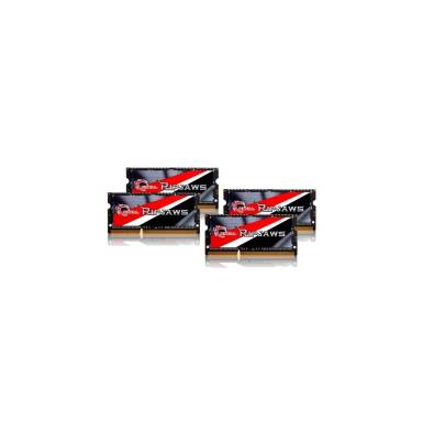 G.SKILL 32GB DDR3L 1600MHz Kit(4x8GB) SODIMM RipJaws F3-1600C9Q-32GRSL G.SKILL 32GB DDR3L 1600MHz Kit(4x8GB) SODIMM RipJaws F3-1600C9Q-32GRSL