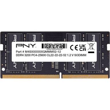PNY 16GB DDR4 3200MHz SODIMM Performance Black MN16GSD43200-TB