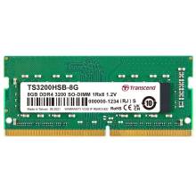 Transcend 8GB DDR4 3200MHz SODIMM TS3200HSB-8G Transcend 8GB DDR4 3200MHz SODIMM TS3200HSB-8G