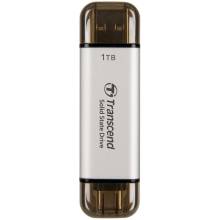 Transcend 1TB USB3.0/USB Type-C ESD310C Silver TS1TESD310S Transcend 1TB USB3.0/USB Type-C ESD310C Silver TS1TESD310S
