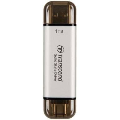 Transcend 1TB USB3.0/USB Type-C ESD310C Silver TS1TESD310S Transcend 1TB USB3.0/USB Type-C ESD310C Silver TS1TESD310S