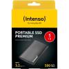 Intenso 1TB USB3.2 Premium Portable SSD Black 3823461
