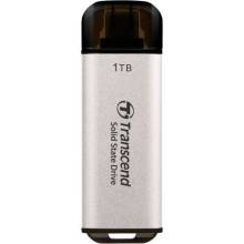 Transcend 1TB USB3.2 Type-C ESD300C Silver TS1TESD300S Transcend 1TB USB3.2 Type-C ESD300C Silver TS1TESD300S