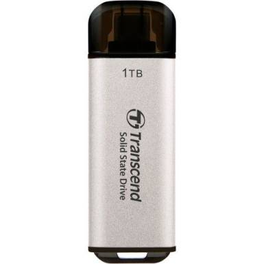 Transcend 1TB USB3.2 Type-C ESD300C Silver TS1TESD300S Transcend 1TB USB3.2 Type-C ESD300C Silver TS1TESD300S