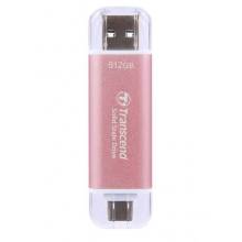 Transcend 512GB USB3.0/USB Type-C ESD310C Pink TS512GESD310P Transcend 512GB USB3.0/USB Type-C ESD310C Pink TS512GESD310P