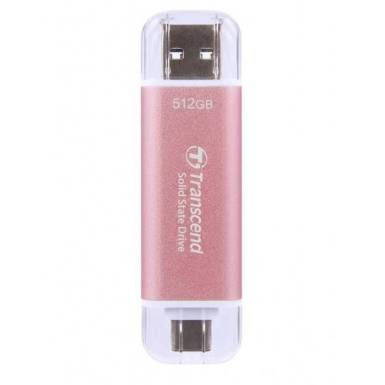 Transcend 512GB USB3.0/USB Type-C ESD310C Pink TS512GESD310P