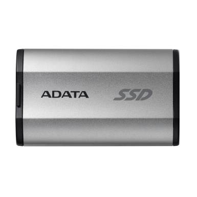 A-Data 500GB USB3.2 Type-C SD810 Silver Grey SD810-500G-CSG A-Data 500GB USB3.2 Type-C SD810 Silver Grey SD810-500G-CSG