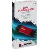 Kingston 1TB USB3.2 Dual Portable SSD Red SPSD/1TB