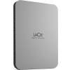 LaCie 2TB 2,5" USB3.1 Type-C Moon Silver STLP2000400