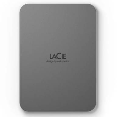 LaCie 2TB 2,5" USB3.1 Mobile Drive Secure Space Gray STLR2000400 LaCie 2TB 2,5" USB3.1 Mobile Drive Secure Space Gray STLR2000400