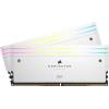 Corsair 48GB DDR5 6000MHz Kit(2x24GB) Dominator Titanium RGB White CMP48GX5M2B6000C30W