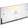 Corsair 48GB DDR5 6000MHz Kit(2x24GB) Dominator Titanium RGB White CMP48GX5M2B6000C30W