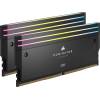 Corsair 48GB DDR5 6000MHz Kit(2x24GB) Dominator Titanium RGB Black CMP48GX5M2B6000C30