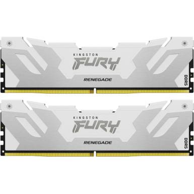Kingston 32GB DDR5 8000MHz Kit(2x16GB) Fury Renegade White KF580C38RWK2-32
