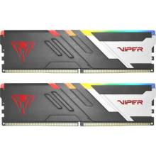 Patriot 32GB DDR5 6400MHz Kit(2x16GB) Viper RGB Black/White PVVR532G640C32K