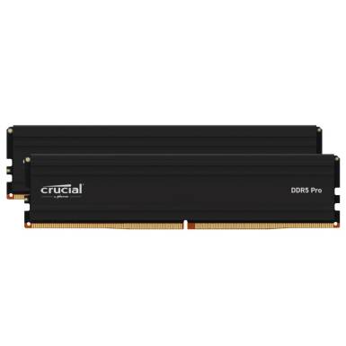 Crucial 48GB DDR5 5600MHz Kit(2x24GB) Pro Black CP2K24G56C46U5
