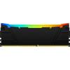 Kingston 32GB DDR4 3600MHz Kit(4x8GB) Fury Renegade RGB Black KF436C16RB2AK4/32