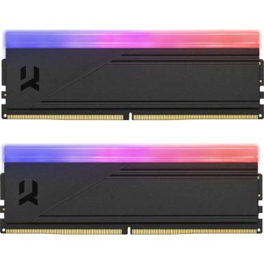 GoodRam 32GB DDR5 6400MHz Kit(2x16GB) IRDM RGB Black IRG-64D5L32S/32GDC GoodRam 32GB DDR5 6400MHz Kit(2x16GB) IRDM RGB Black IRG-64D5L32S/32GDC