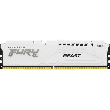 Kingston 16GB DDR5 6400MHz Fury Beast White KF564C32BWE-16 Kingston 16GB DDR5 6400MHz Fury Beast White KF564C32BWE-16