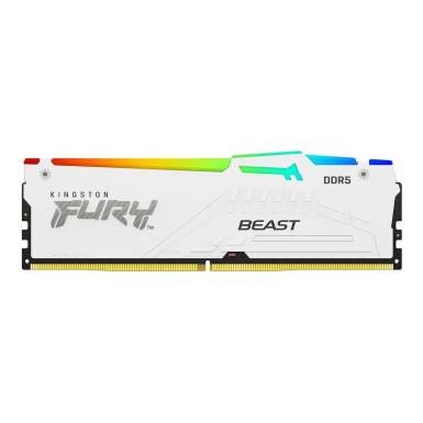 Kingston 16GB DDR5 6000MHz Fury Beast RGB White KF560C30BWEA-16