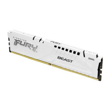 Kingston 32GB DDR5 6000MHz Fury Beast White KF560C30BWE-32 Kingston 32GB DDR5 6000MHz Fury Beast White KF560C30BWE-32