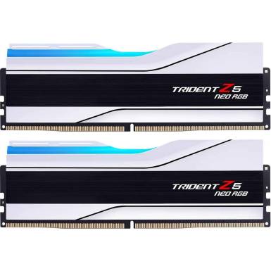 G.SKILL 32GB DDR5 6000MHz Kit(2x16GB) Trident Z5 Neo RGB White F5-6000J2836G16GX2-TZ5NRW