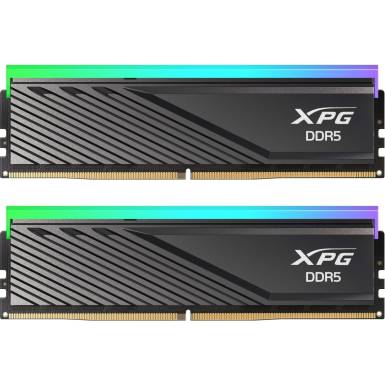A-Data 32GB DDR5 6000MHz Kit(2x16GB) Lancer Blade RGB Black AX5U6000C4816G-DTLABRBK A-Data 32GB DDR5 6000MHz Kit(2x16GB) Lancer Blade RGB Black AX5U6000C4816G-DTLABRBK