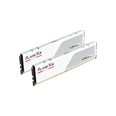 G.SKILL 64GB DDR5 6000MHz Kit(2x32GB) Flare X5 White F5-6000J3636F32GX2-FX5W G.SKILL 64GB DDR5 6000MHz Kit(2x32GB) Flare X5 White F5-6000J3636F32GX2-FX5W