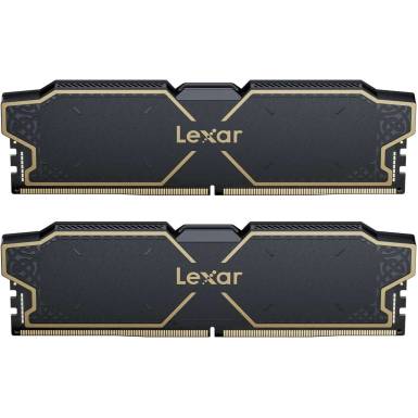 Lexar 32GB DDR5 6000MHz Kit(2x16GB) Thor OC Black LD5U16G60C38LG-RGD Lexar 32GB DDR5 6000MHz Kit(2x16GB) Thor OC Black LD5U16G60C38LG-RGD